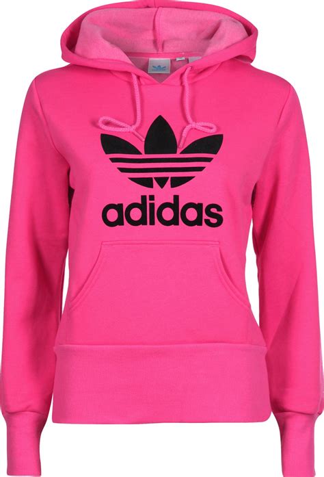 adidas hoodie reißverschluss schwarz pink|adidas pink pullover.